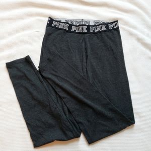 PINK Victoria's Secret Legging Pant, Dark Grey, Women's Medium